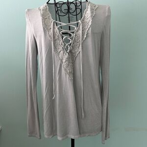 American Eagle Soft & Sexy Long Sleeve Shirt